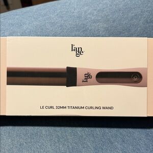 Lange New Not opened and sealed! Blush Titanium Curling Wand